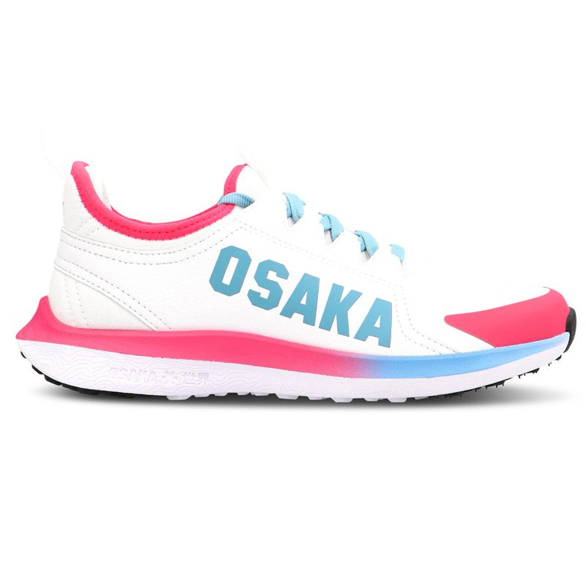 Osaka Kids Footwear Furo Play | White-Retro Blue-Raspberry