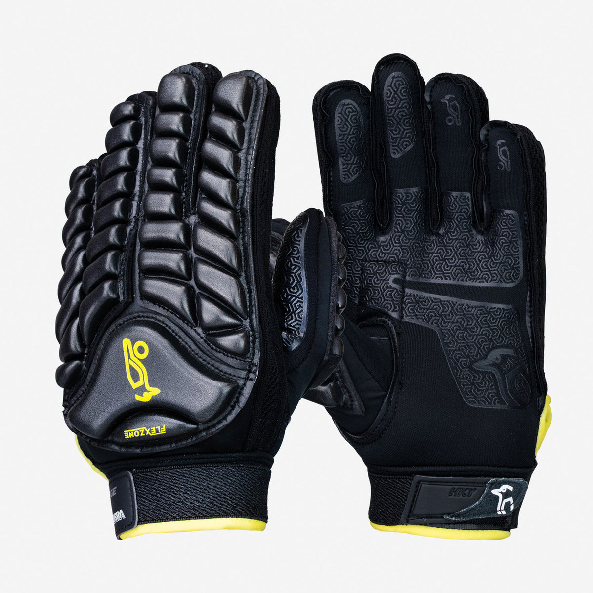 siege hockey glove black/yellow