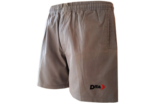 dita team shorts pant grey