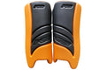 ks abs legguards orange|black