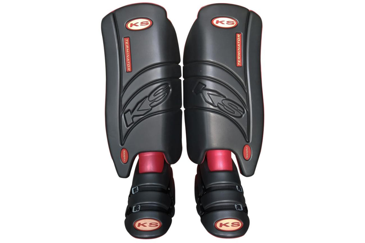 ks absorption legguards + kickers black|red