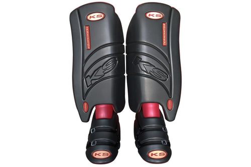 ks absorption legguards + kickers black|red