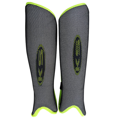 ks anatomic net shinguard black|lime