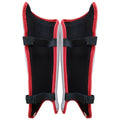 ks anatomic net shinguard silver|red