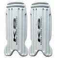 ks foam shinguards silver