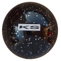ks glitter star ball - black