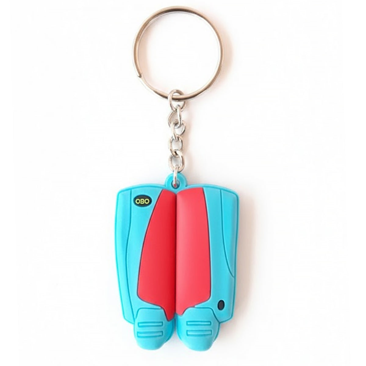 obo key rings - peron blu/red