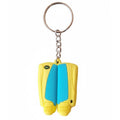 obo key rings - peron blu/yellow