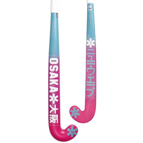 Osaka Field Hockey Stick Mid Bow GF | Blue-Berry Gradient