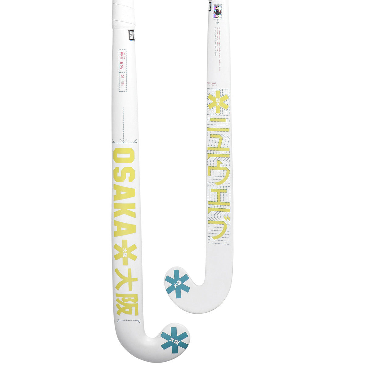 Osaka Indoor Hockey Stick Pro Bow GF | Shadow Lime