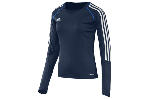 T12 women clima tee LS navy blu