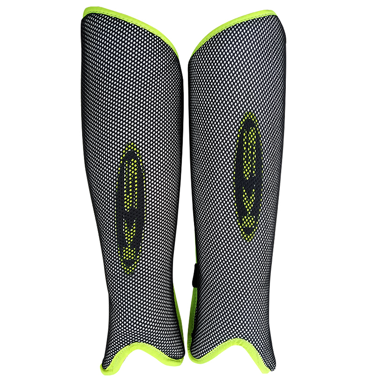 ks anatomic net shinguard black|lime