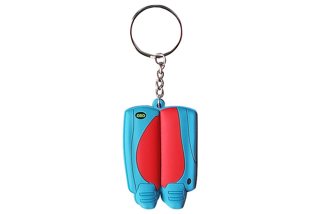 obo robo key ring red|sky blu