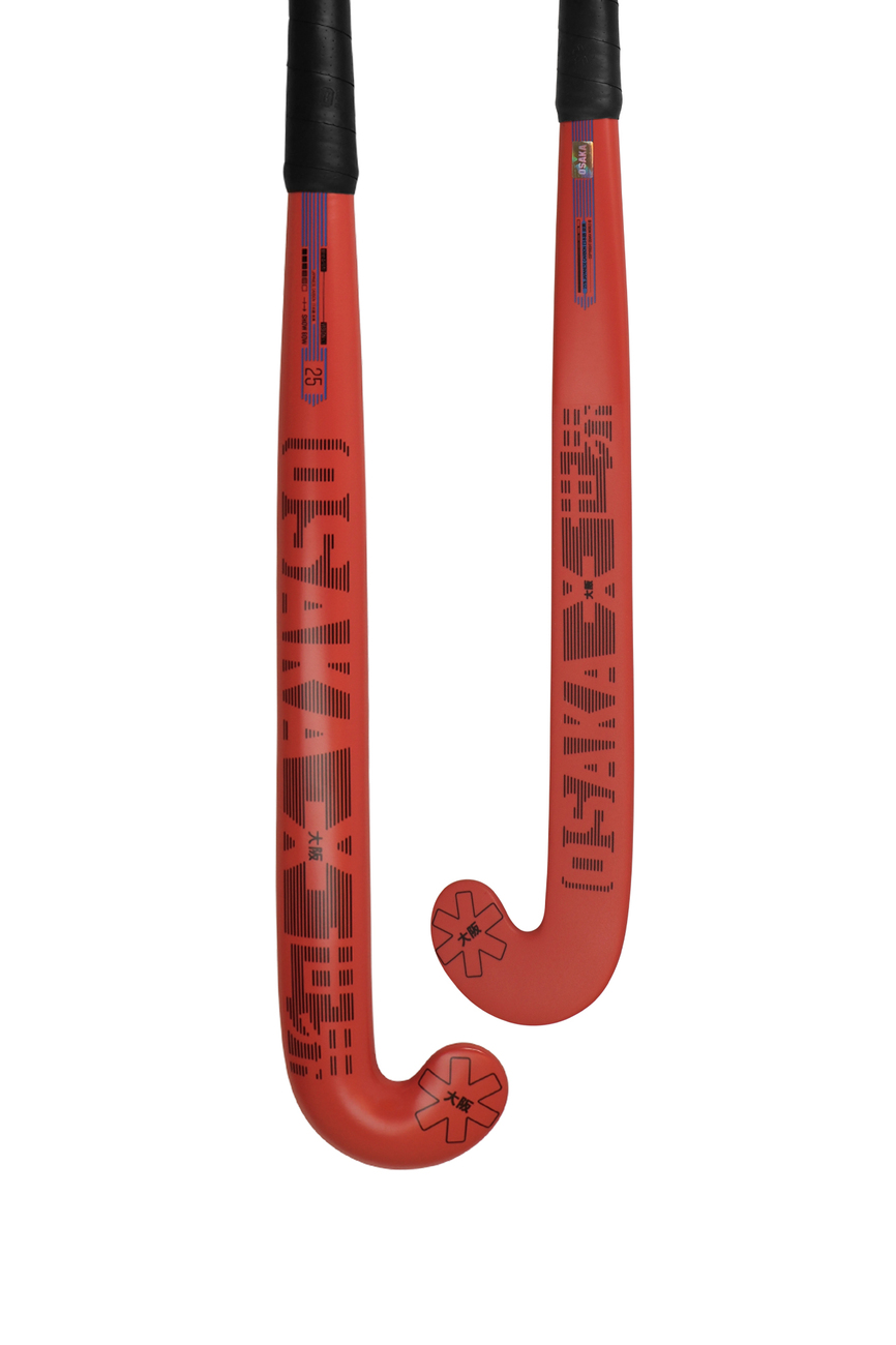 Osaka Field Hockey Stick Vision 25 - Show Bow | Cayenne Red