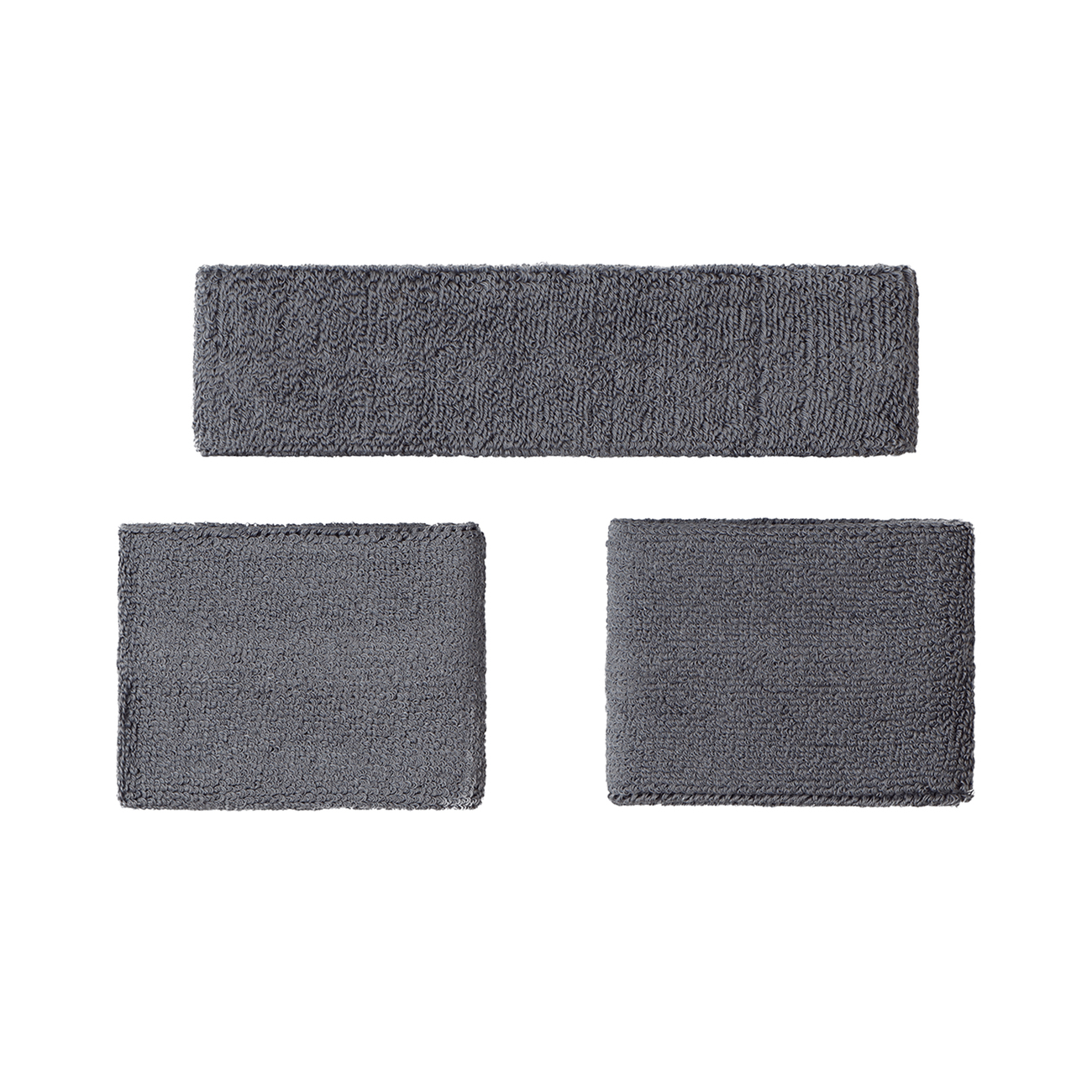 Osaka Sweatband Set | Grey-Lime