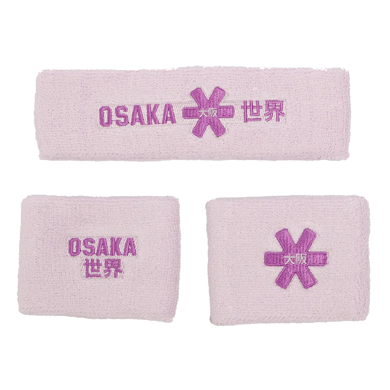 Sweatband set - violet