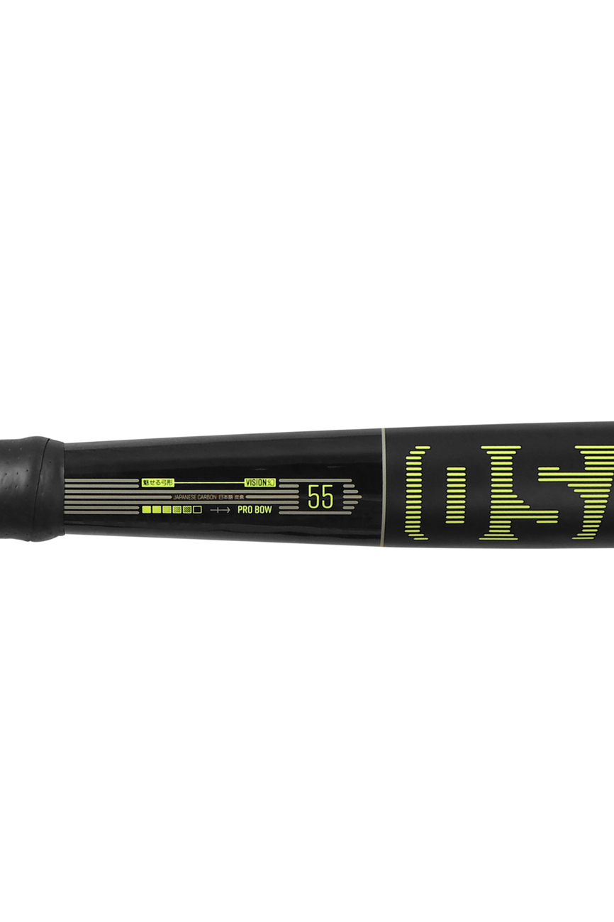 Osaka Field Hockey Stick Vision 55 - Pro Bow | Cyber Lime - 36.5" SL