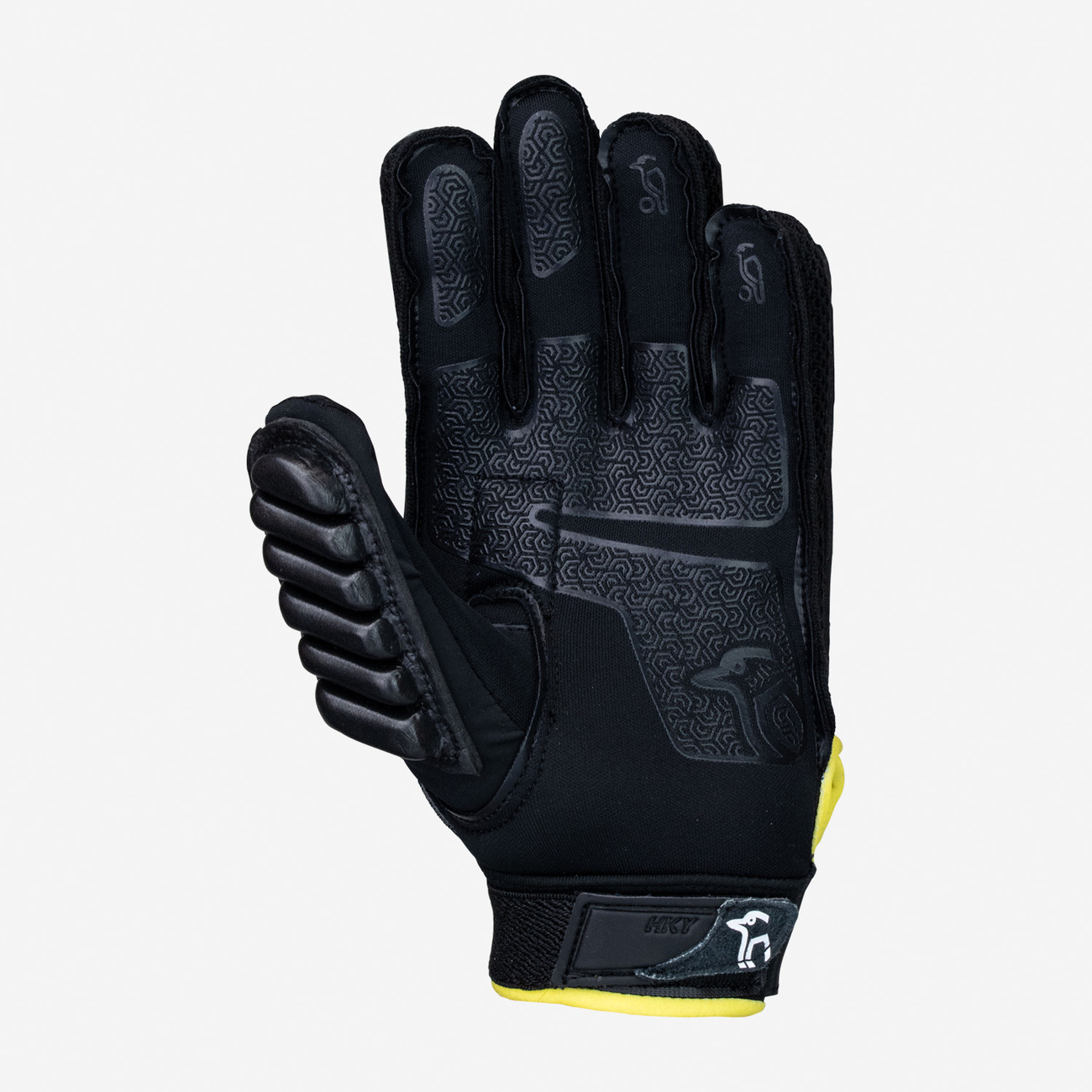 siege hockey glove black/yellow - M