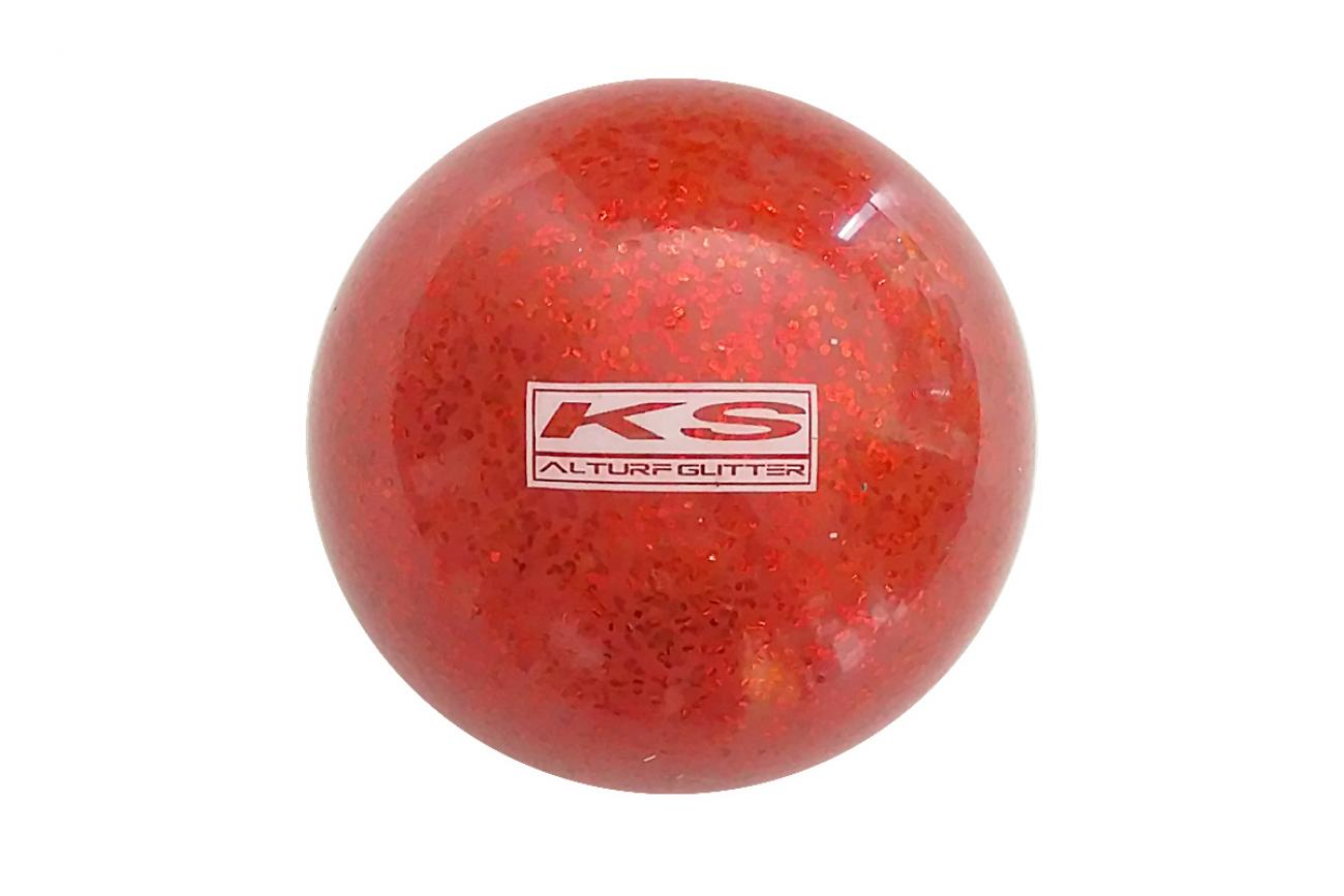 ks glitter ball red
