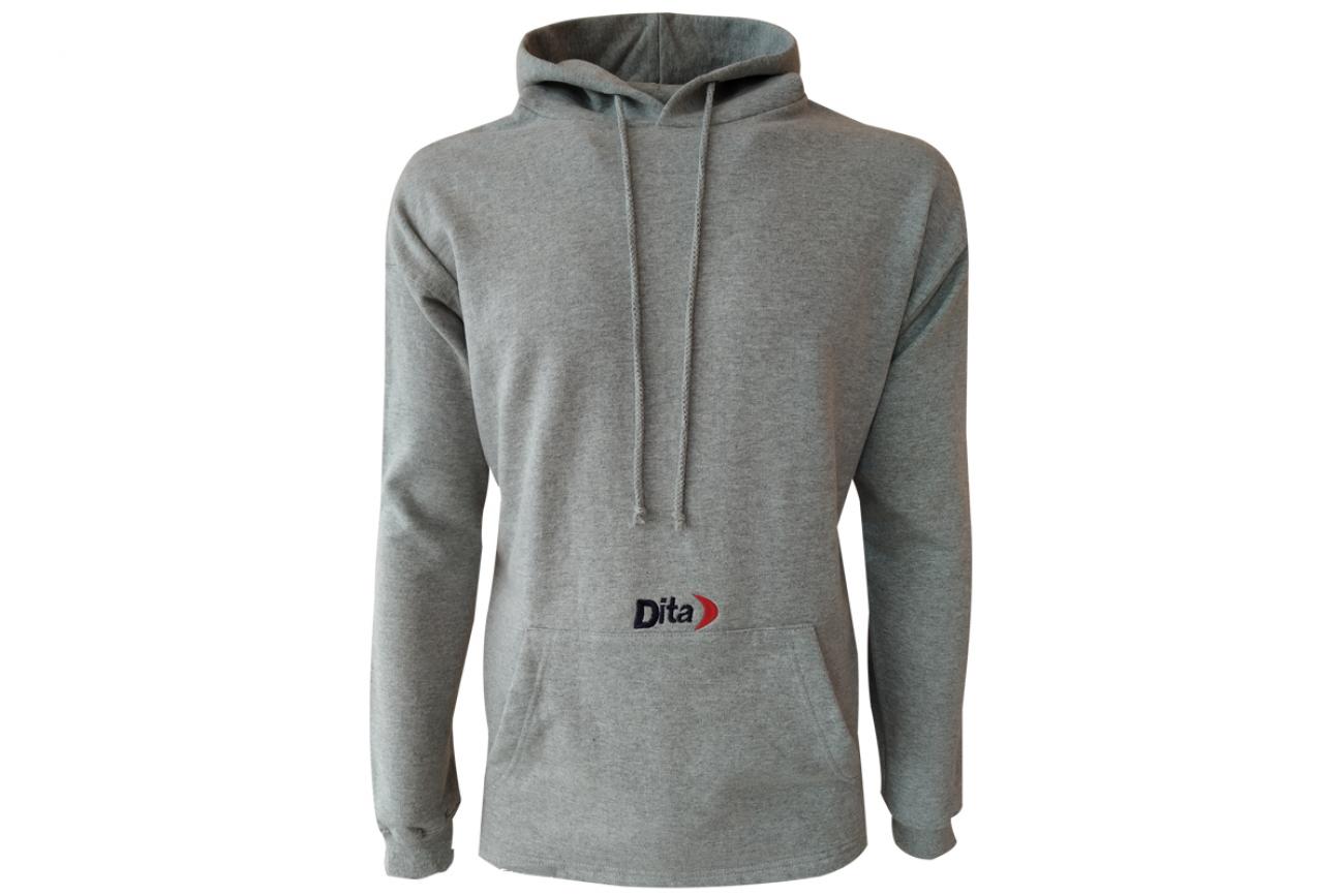 dita hoodies grey melange