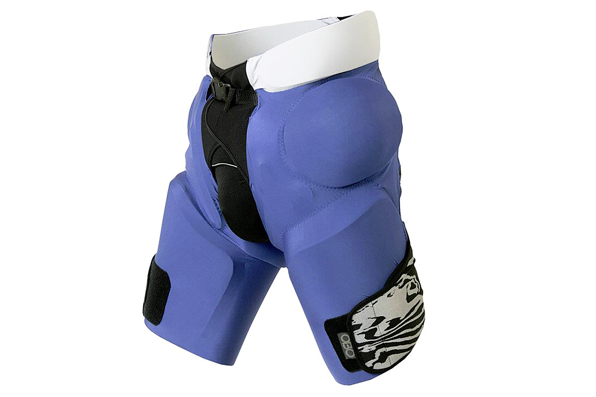 robo hot pant blu|silver