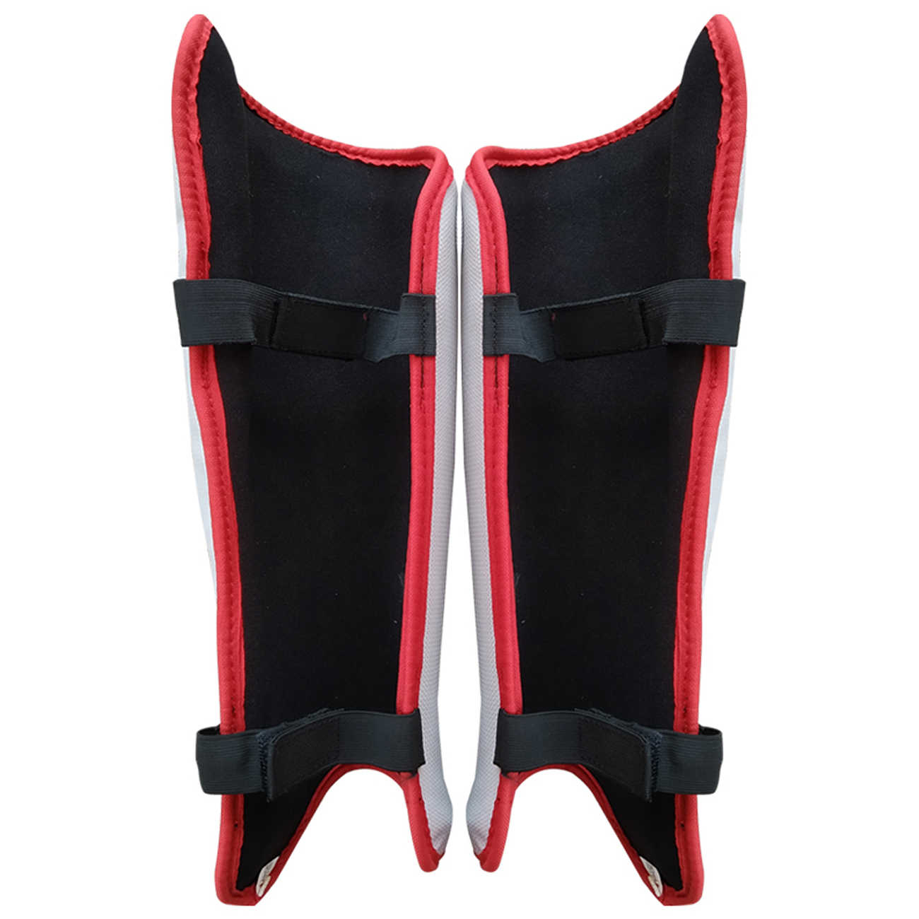 ks anatomic net shinguard silver|red