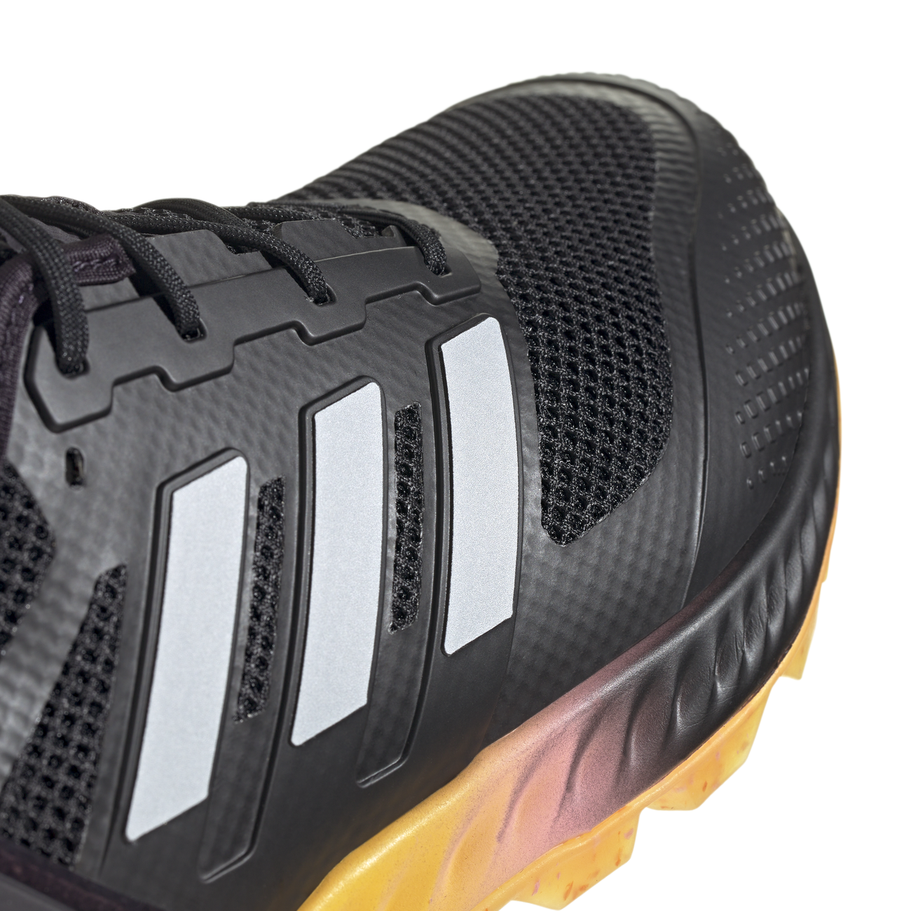 Adipower hockey black/yellow - 8.5 uk = 42.2/3 eu