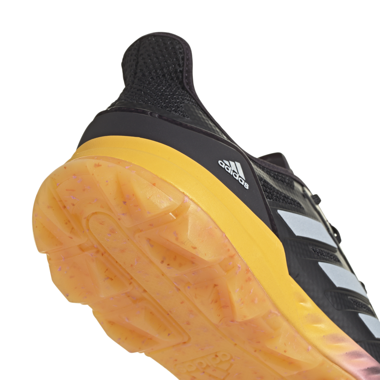 Adipower hockey black/yellow - 8.5 uk = 42.2/3 eu