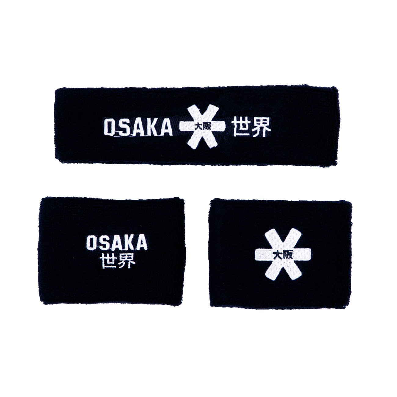 Sweatband set - Black