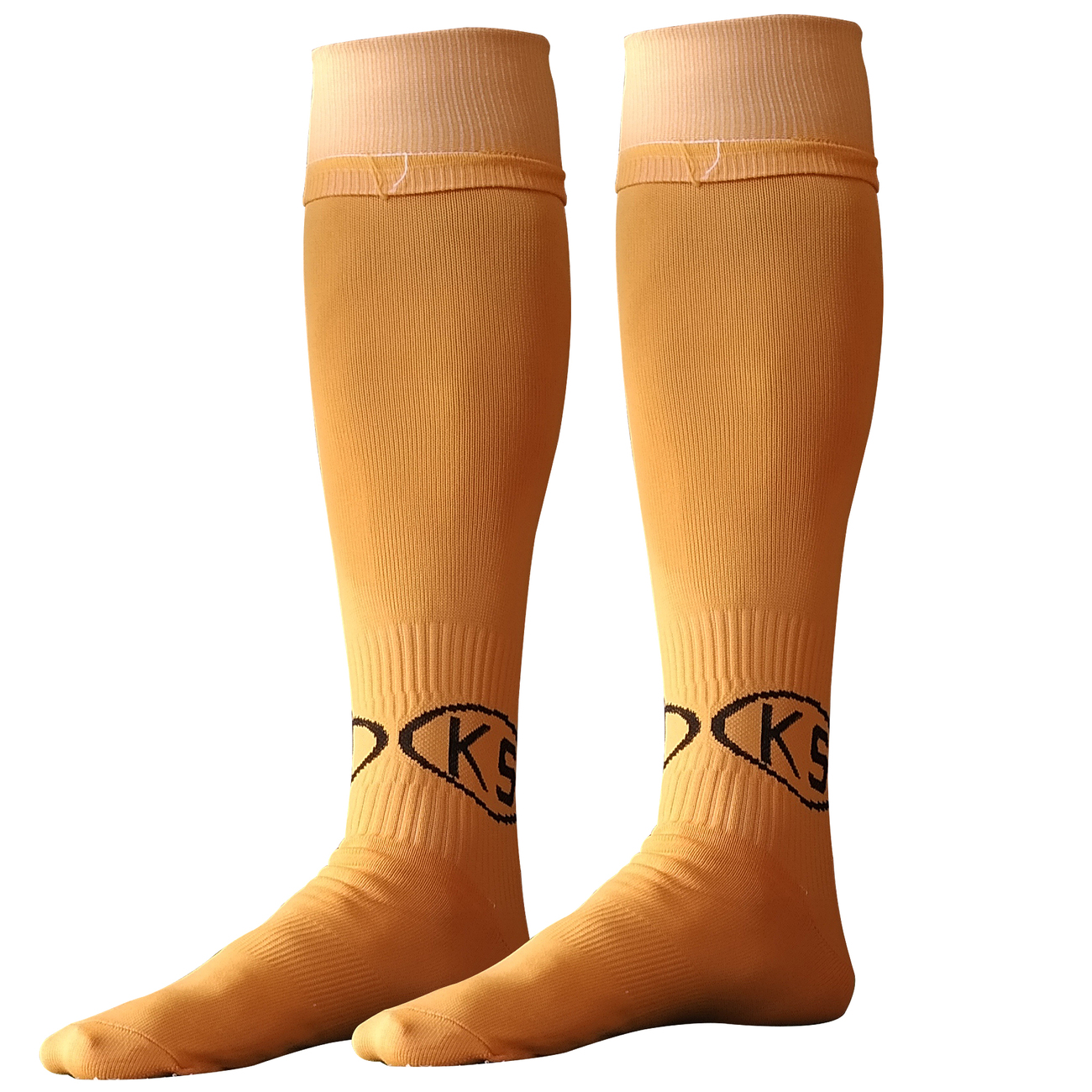 ks training socks orange/black - junior