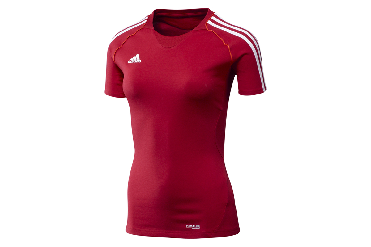 T12 women team tee red