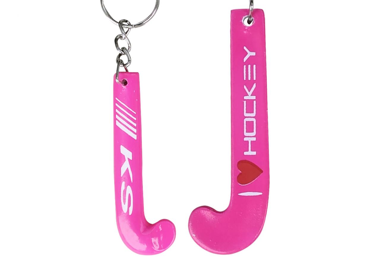 ks hockey key ring fucsia