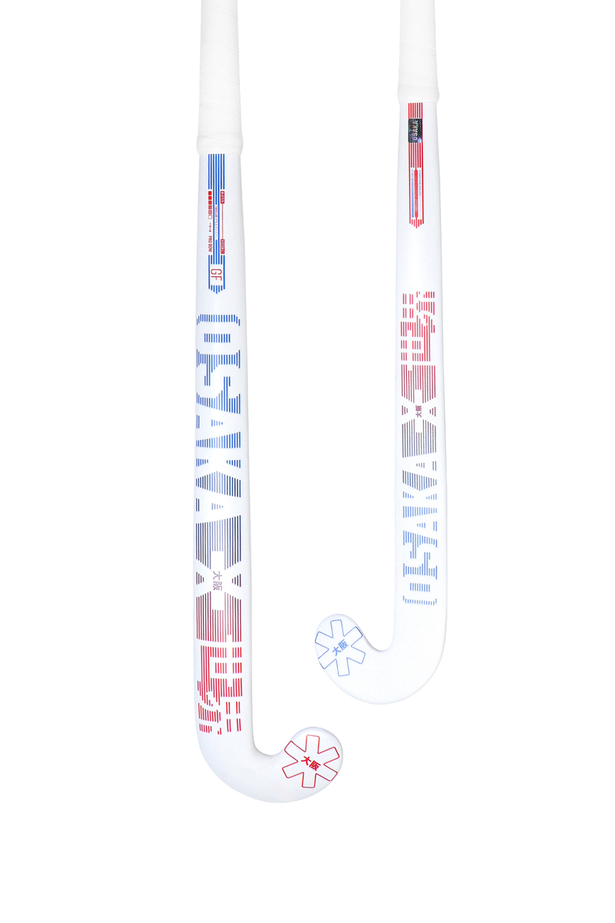 Osaka Indoor Hockey Stick Vision GF - Pro Bow X | White